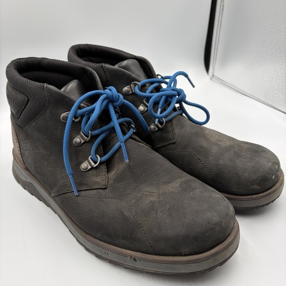 Merrell Epiction Chukka Boots Men\'s Size 12 Black‎ Leather Lace Up  Hiking Shoes main image 11